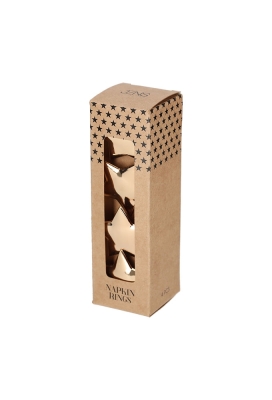 Jens Living Servetringen Ster set van 4stuks 5x5x5cm 1stuks Jens Living Servetringen Ster set van 4stuks 5x5x5cm 1stuks