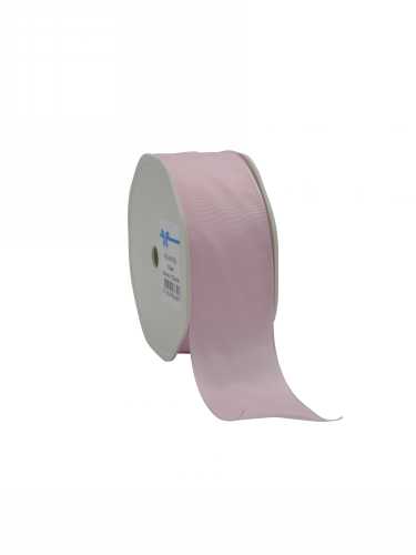 Luxe Taft Cadeaulint Met IJzerdraad Licht Roze 38mm x 20meter