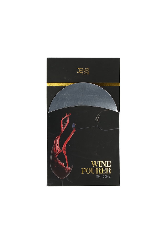 Jens Living Wijnschenker set van 6stuks 7.5x7.5x0.1cm 1stuks