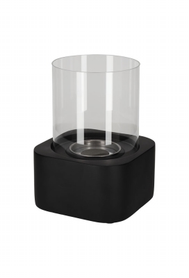 Jens Living Tafelhaard Zila Zwart 14.5x14.5x20.2cm 1stuks Jens Living Tafelhaard Zila Zwart 14.5x14.5x20.2cm 1stuks