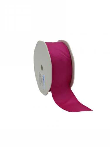 Luxe Taft Cadeaulint Met IJzerdraad Magenta 38mm x 20meter