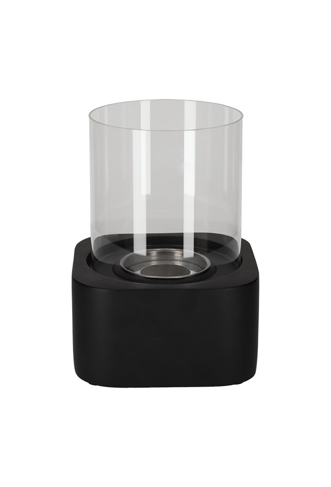Jens Living Tafelhaard Zila Zwart 14.5x14.5x20.2cm 1stuks