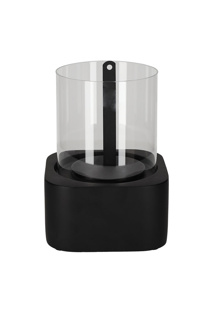 Jens Living Tafelhaard Zila Zwart 14.5x14.5x20.2cm 1stuks Jens Living Tafelhaard Zila Zwart 14.5x14.5x20.2cm 1stuks
