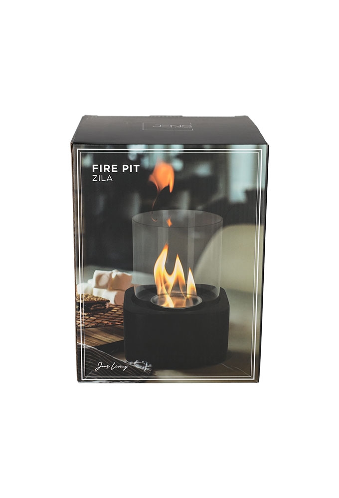 Jens Living Tafelhaard Zila Zwart 14.5x14.5x20.2cm 1stuks