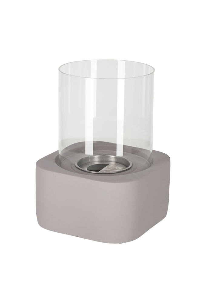 Jens Living Tafelhaard Zila Grijs 14.5x14.5x20.2cm 1stuks Jens Living Tafelhaard Zila Grijs 14.5x14.5x20.2cm 1stuks