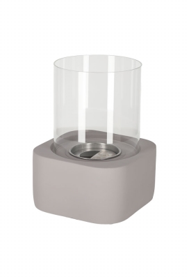 Jens Living Tafelhaard Zila Grijs 14.5x14.5x20.2cm 1stuks Jens Living Tafelhaard Zila Grijs 14.5x14.5x20.2cm 1stuks