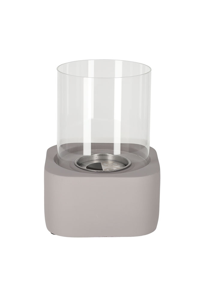 Jens Living Tafelhaard Zila Grijs 14.5x14.5x20.2cm 1stuks Jens Living Tafelhaard Zila Grijs 14.5x14.5x20.2cm 1stuks