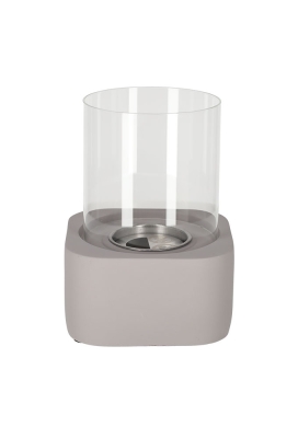 Jens Living Tafelhaard Zila Grijs 14.5x14.5x20.2cm 1stuks Jens Living Tafelhaard Zila Grijs 14.5x14.5x20.2cm 1stuks