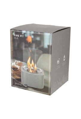 Jens Living Tafelhaard Zila Grijs 14.5x14.5x20.2cm 1stuks Jens Living Tafelhaard Zila Grijs 14.5x14.5x20.2cm 1stuks