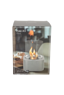 Jens Living Tafelhaard Zila Grijs 14.5x14.5x20.2cm 1stuks Jens Living Tafelhaard Zila Grijs 14.5x14.5x20.2cm 1stuks
