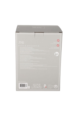 Jens Living Tafelhaard Zila Grijs 14.5x14.5x20.2cm 1stuks Jens Living Tafelhaard Zila Grijs 14.5x14.5x20.2cm 1stuks