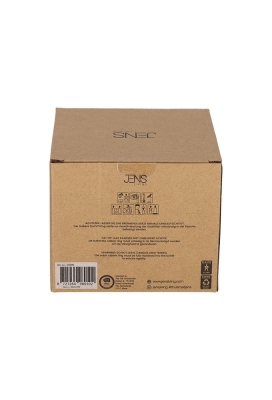 Jens Living Fles Theelichthouder Fien 12x12x10cm 1stuks Jens Living Fles Theelichthouder Fien 12x12x10cm 1stuks