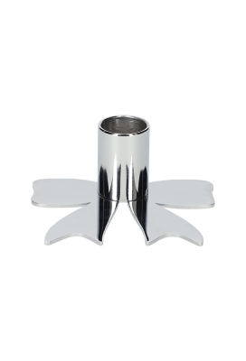 Jens Living Kandelaar Strik Zilver Small 9x7x4cm 1stuks Jens Living Kandelaar Strik Zilver Small 9x7x4cm 1stuks
