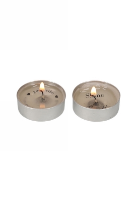 Jens Living Secret Message Theelichten set van 8stuks 4x4x1.2cm 1stuks Jens Living Secret Message Theelichten set van 8stuks 4x4x1.2cm 1stuks