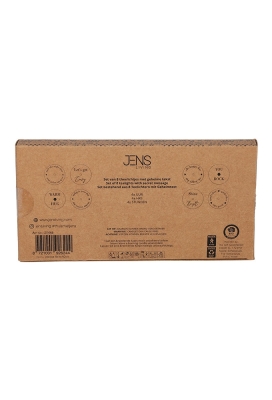 Jens Living Secret Message Theelichten set van 8stuks 4x4x1.2cm 1stuks Jens Living Secret Message Theelichten set van 8stuks 4x4x1.2cm 1stuks
