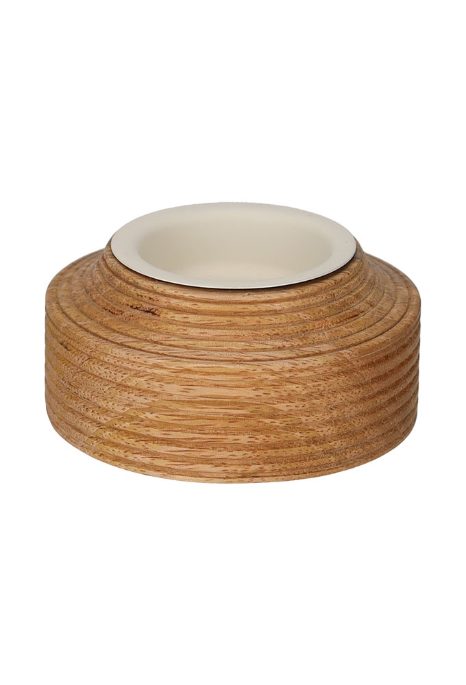 Jens Living Theelichthouder Teun Naturel Small 8x8x4cm 1stuks Jens Living Theelichthouder Teun Naturel Small 8x8x4cm 1stuks