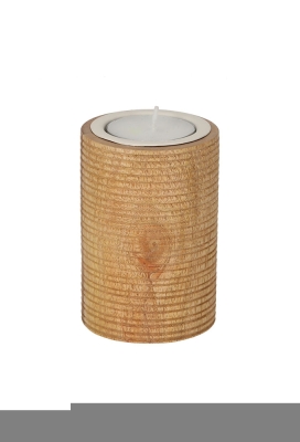Jens Living Theelichthouder Teun Naturel Large 6.2x6.2x9cm 1stuks Jens Living Theelichthouder Teun Naturel Large 6.2x6.2x9cm 1stuks