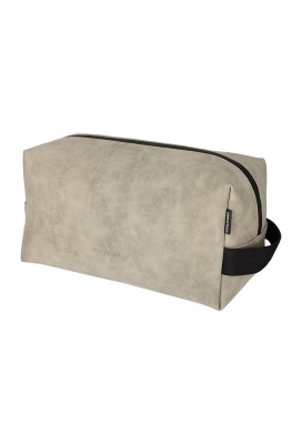 Norlander Nubuck Toilettas 2.0 Taupe 31.5x13x18cm 1stuks Norlander Nubuck Toilettas 2.0 Taupe 31.5x13x18cm 1stuks