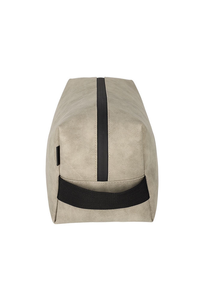Norlander Nubuck Toilettas 2.0 Taupe 31.5x13x18cm 1stuks Norlander Nubuck Toilettas 2.0 Taupe 31.5x13x18cm 1stuks