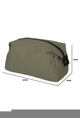 Norlander S.g. Toilettas Rpet 2.0 Olijfgroen 40x13x18cm 1stuks Norlander S.g. Toilettas Rpet 2.0 Olijfgroen 40x13x18cm 1stuks