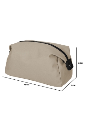 Norlander S.g. Toilettas Rpet 2.0 Taupe 40x13x18cm 1stuks Norlander S.g. Toilettas Rpet 2.0 Taupe 40x13x18cm 1stuks