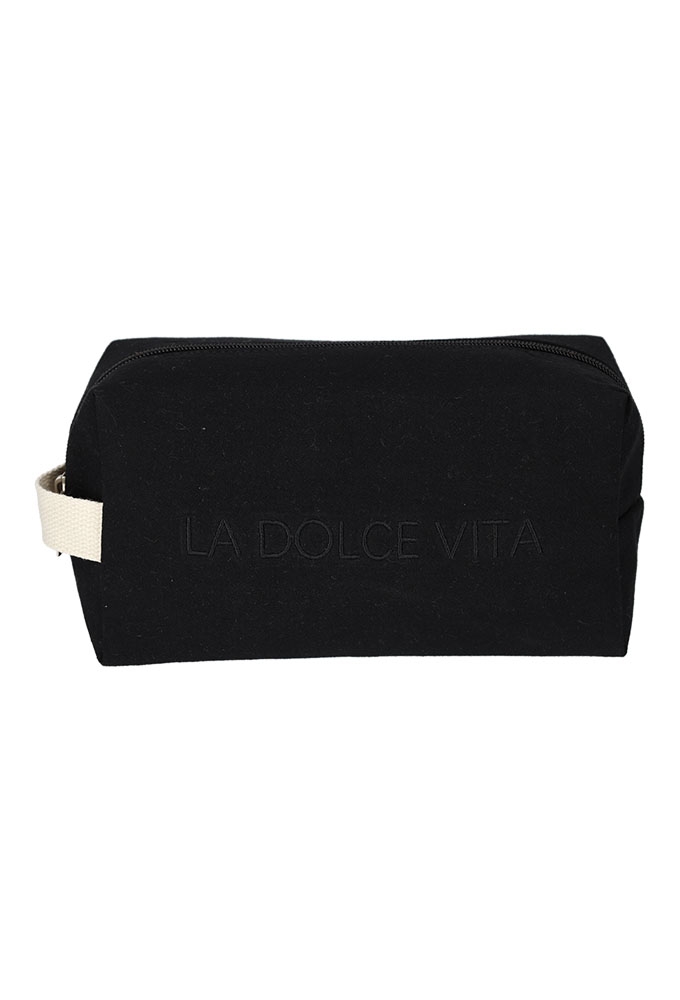 Jens Living Toilettas Dolce Vita Zwart 22x8.5x12cm 1stuks