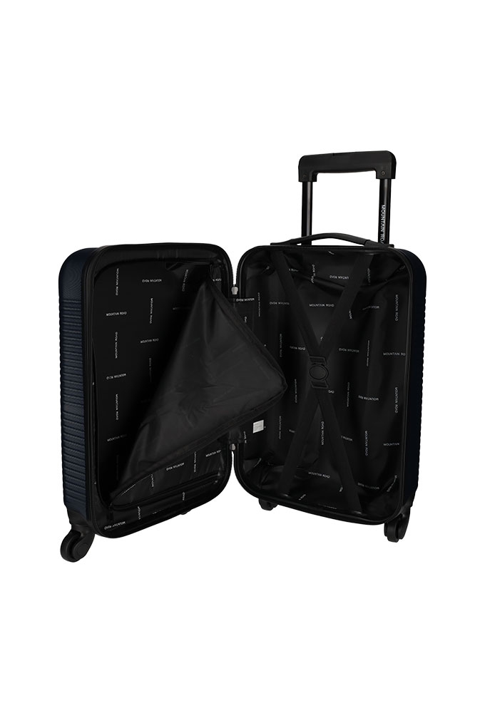 Norlander Mountain Road Trolley Blauw 32.5x21x54cm 1stuks Norlander Mountain Road Trolley Blauw 32.5x21x54cm 1stuks