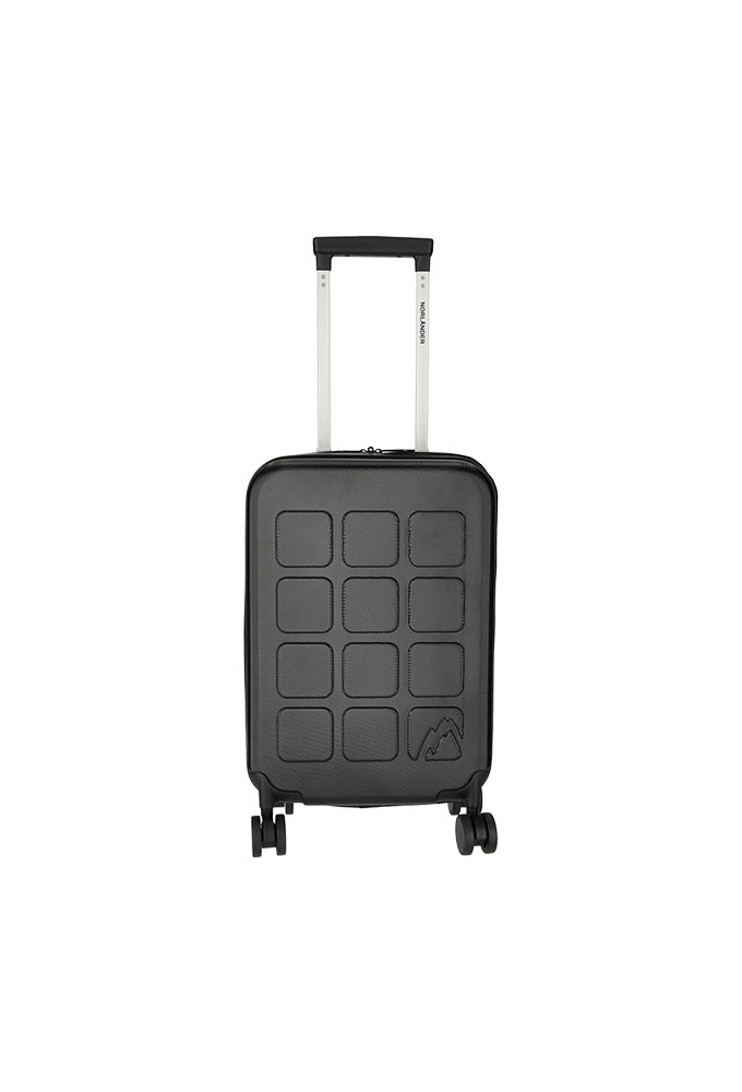 Norlander Opvouwbare Trolley Zwart 33.5x24x54cm 1stuks Norlander Opvouwbare Trolley Zwart 33.5x24x54cm 1stuks