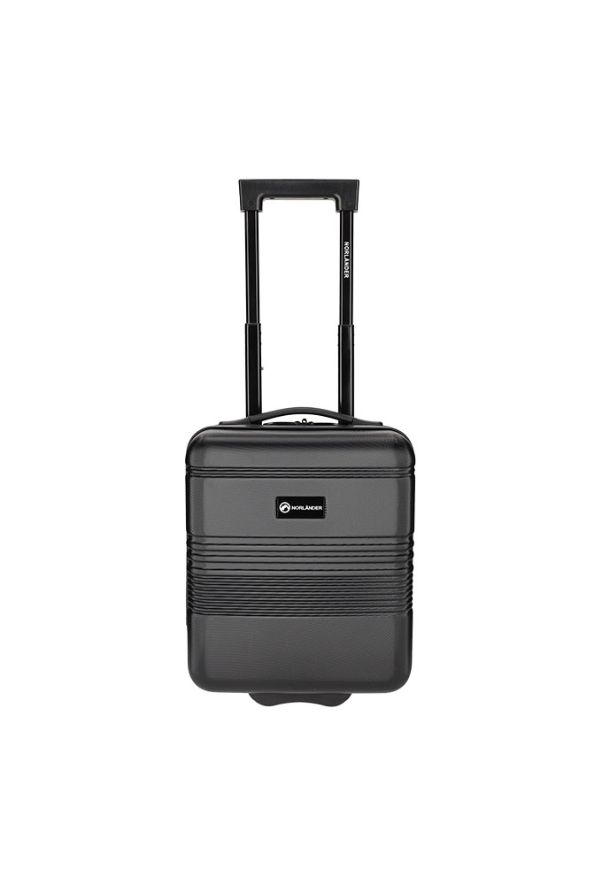 Norlander 24l Cabin Trolley Zwart 30.5x19x40.5cm 1stuks Norlander 24l Cabin Trolley Zwart 30.5x19x40.5cm 1stuks