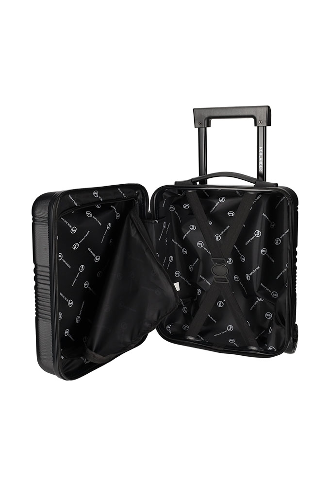 Norlander 24l Cabin Trolley Zwart 30.5x19x40.5cm 1stuks Norlander 24l Cabin Trolley Zwart 30.5x19x40.5cm 1stuks