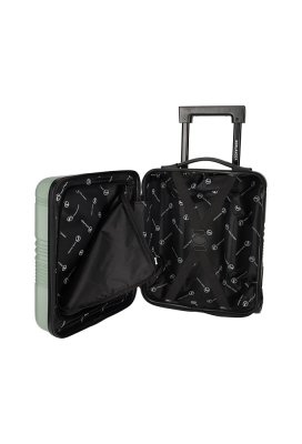 Norlander 24l Cabin Trolley Groen 30.5x19x40.5cm 1stuks Norlander 24l Cabin Trolley Groen 30.5x19x40.5cm 1stuks