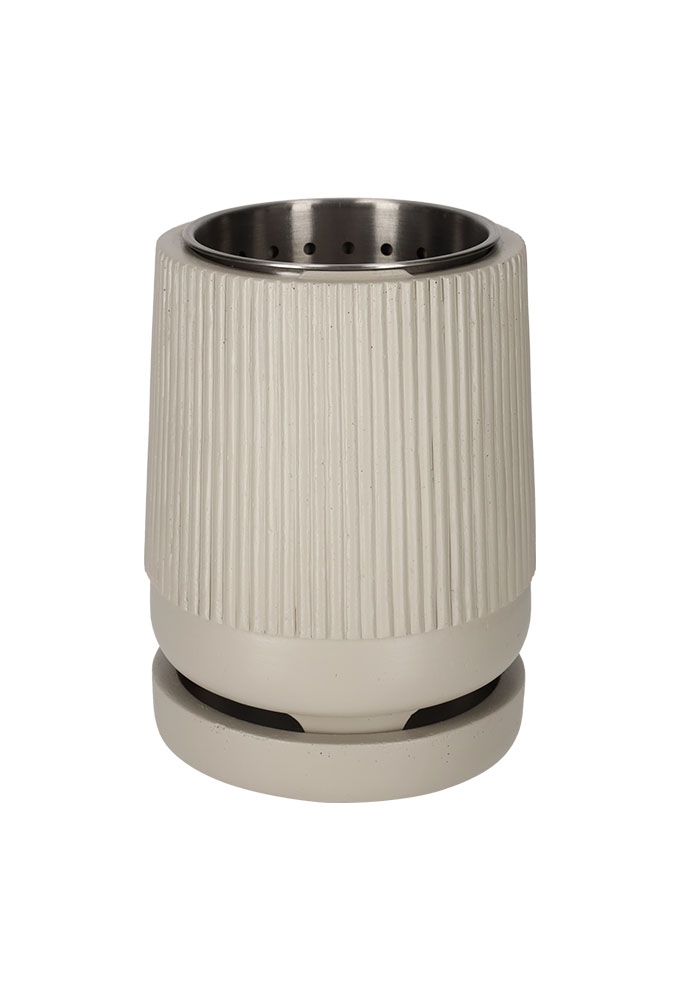 Norlander Vuurkorf Nolby Grijs 7x7x10cm 1stuks