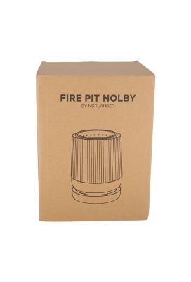 Norlander Vuurkorf Nolby Grijs 7x7x10cm 1stuks