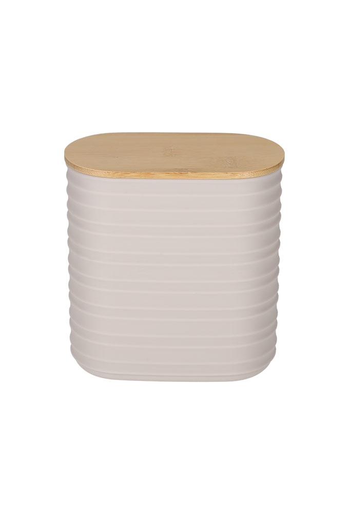 Jens Living Voorraadbus Ribbel Steengrijs Small 13.7x8x14.5cm 1stuks