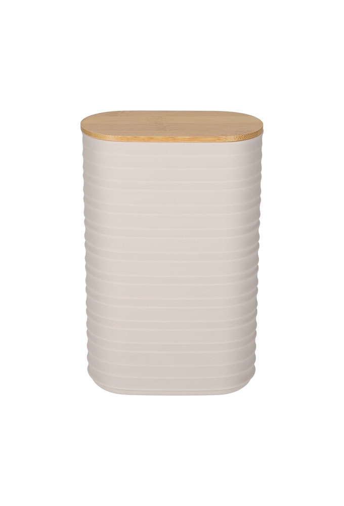 Jens Living Voorraadbus Ribbel Steengrijs Large 13.7x8x21.2cm 1stuks