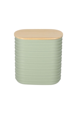 Jens Living Voorraadbus Ribbel Groen Small 13.7x8x14.5cm 1stuks Jens Living Voorraadbus Ribbel Groen Small 13.7x8x14.5cm 1stuks
