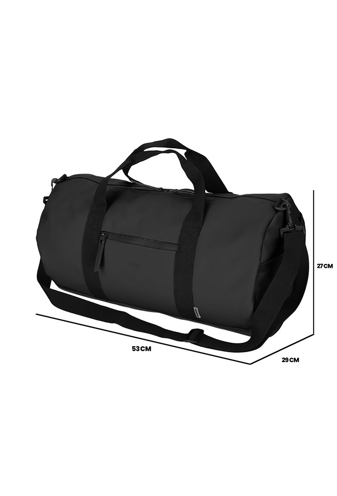 Norlander Dull Pu Duffeltas Zwart 53x29x27cm 1stuks