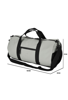 Norlander Dull Pu Duffeltas Grijs 53x29x27cm 1stuks Norlander Dull Pu Duffeltas Grijs 53x29x27cm 1stuks