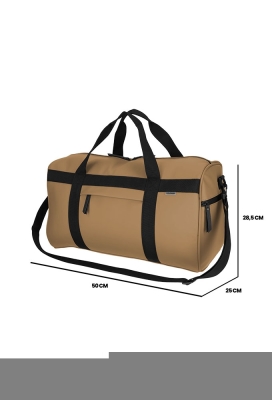 Norlander Dull Pu Sporttas 2.0 Bruin 53x28x31.5cm 1stuks Norlander Dull Pu Sporttas 2.0 Bruin 53x28x31.5cm 1stuks