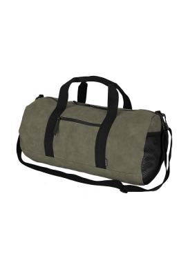 Norlander Nubuck Duffeltas Groen 53x29x27cm 1stuks Norlander Nubuck Duffeltas Groen 53x29x27cm 1stuks