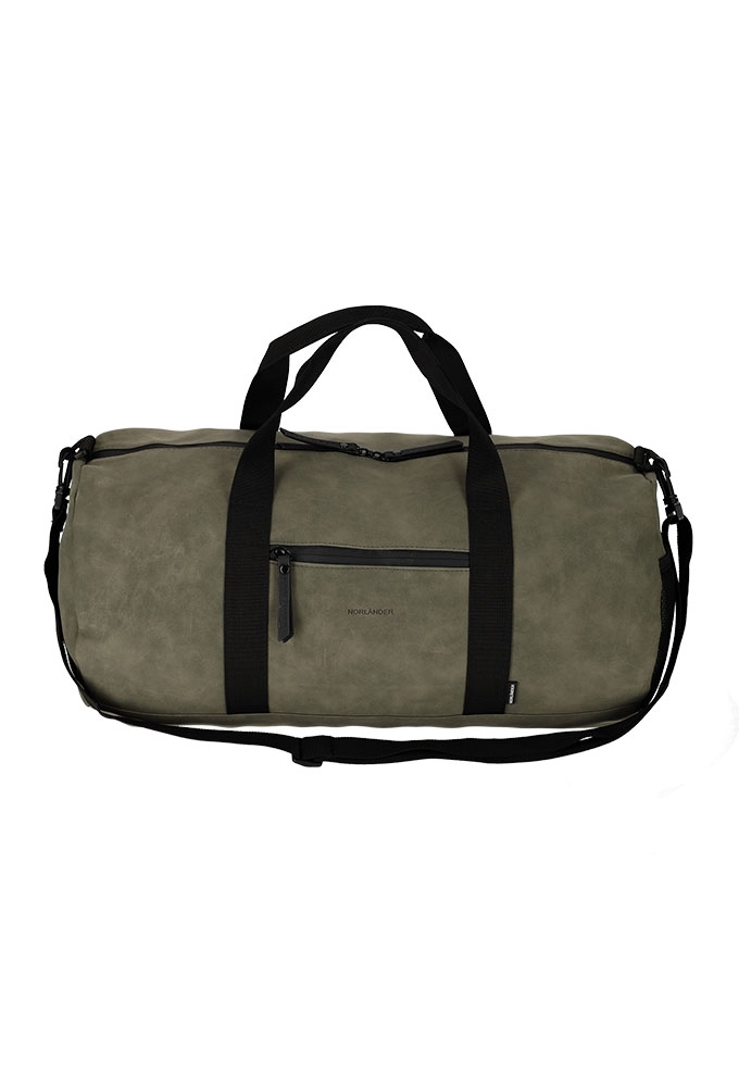 Norlander Nubuck Duffeltas Groen 53x29x27cm 1stuks Norlander Nubuck Duffeltas Groen 53x29x27cm 1stuks