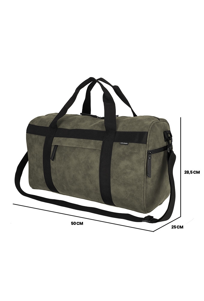 Norlander Nubuck Sporttas Groen 53x28x31.5cm 1stuks