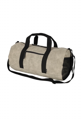 Norlander Nubuck Duffeltas Taupe 53x29x27cm 1stuks Norlander Nubuck Duffeltas Taupe 53x29x27cm 1stuks