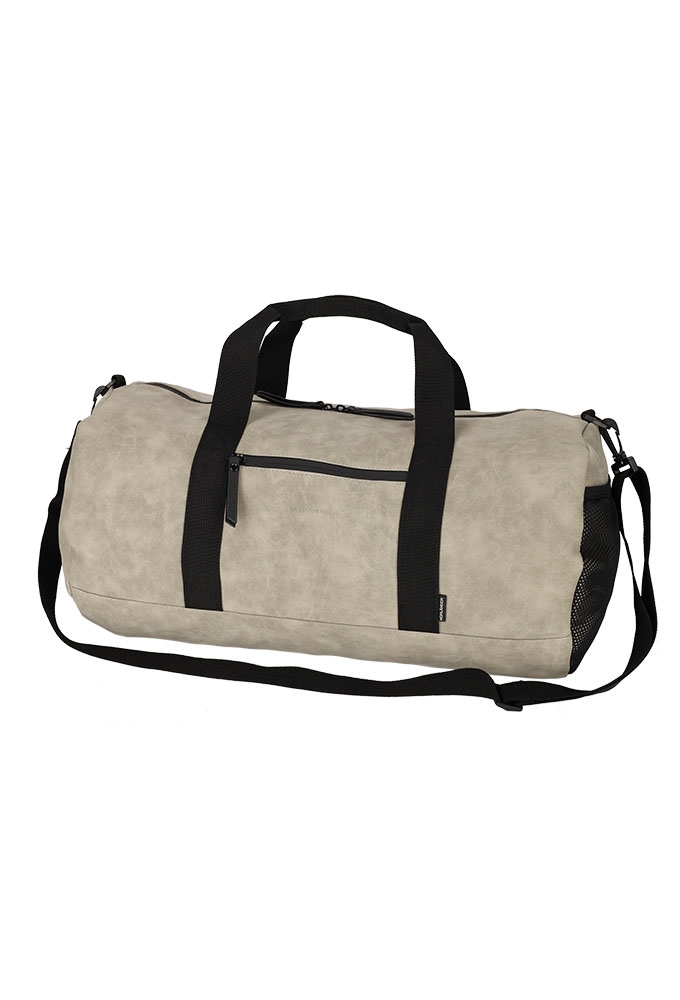 Norlander Nubuck Duffeltas Taupe 53x29x27cm 1stuks Norlander Nubuck Duffeltas Taupe 53x29x27cm 1stuks