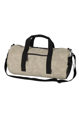 Norlander Nubuck Duffeltas Taupe 53x29x27cm 1stuks Norlander Nubuck Duffeltas Taupe 53x29x27cm 1stuks