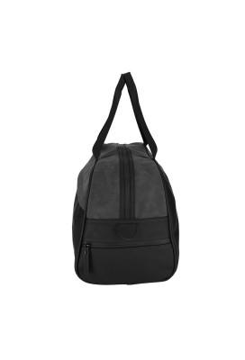 Norlander Pu Retro Sporttas Napolitana Zwart 49x24.5x27.5cm 1stuks Norlander Pu Retro Sporttas Napolitana Zwart 49x24.5x27.5cm 1stuks