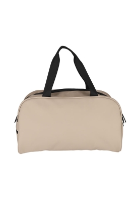 Norlander Pu Retro Sporttas Napolitana Taupe 49x24.5x27.5cm 1stuks Norlander Pu Retro Sporttas Napolitana Taupe 49x24.5x27.5cm 1stuks