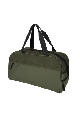 Norlander Pu Retro Sporttas Napolitana Groen 49x24.5x27.5cm 1stuks Norlander Pu Retro Sporttas Napolitana Groen 49x24.5x27.5cm 1stuks