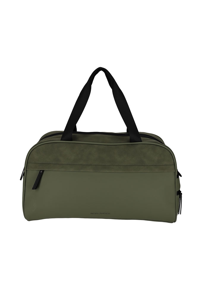 Norlander Pu Retro Sporttas Napolitana Groen 49x24.5x27.5cm 1stuks Norlander Pu Retro Sporttas Napolitana Groen 49x24.5x27.5cm 1stuks