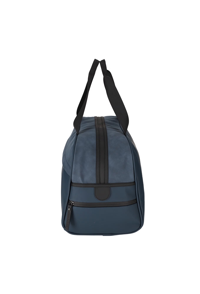 Norlander Pu Retro Sporttas Napolitana Blauw 49x24.5x27.5cm 1stuks Norlander Pu Retro Sporttas Napolitana Blauw 49x24.5x27.5cm 1stuks